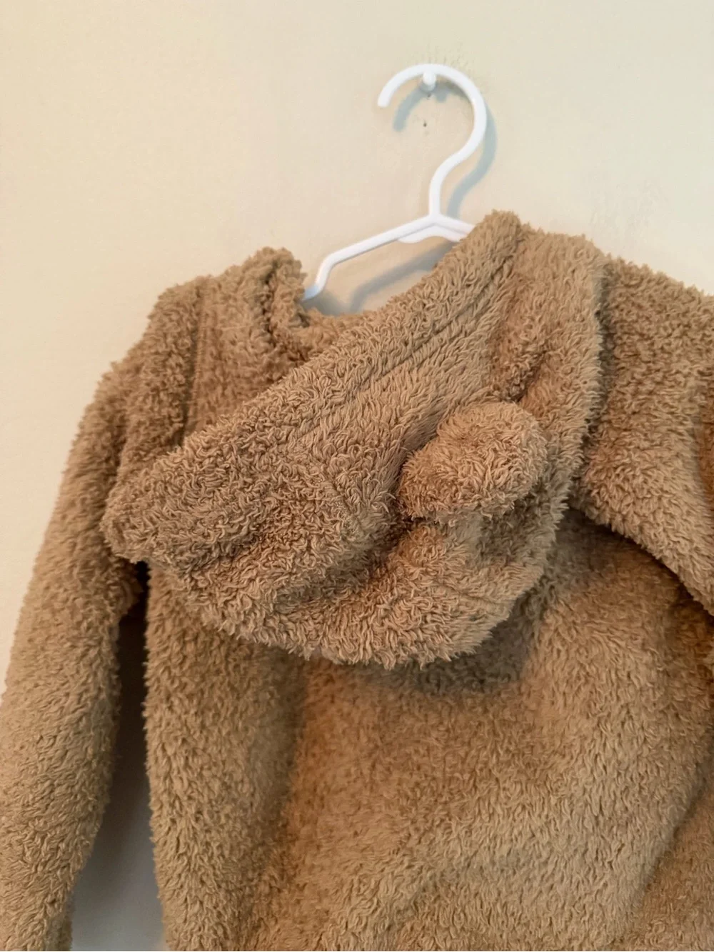 Patagonia Kids Brown Sherpa Fleece Hoodie